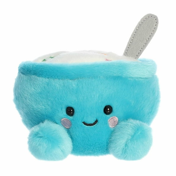 Aurora - Mini Blue Adorable Stuffed Animal - 5" Trixie Cereal - Palm Pals