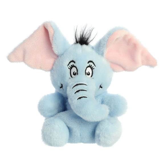 Aurora - Mini Blue Dr. Seuss - Palm Pals 4.5" Horton - Whimsical Stuffed Animal