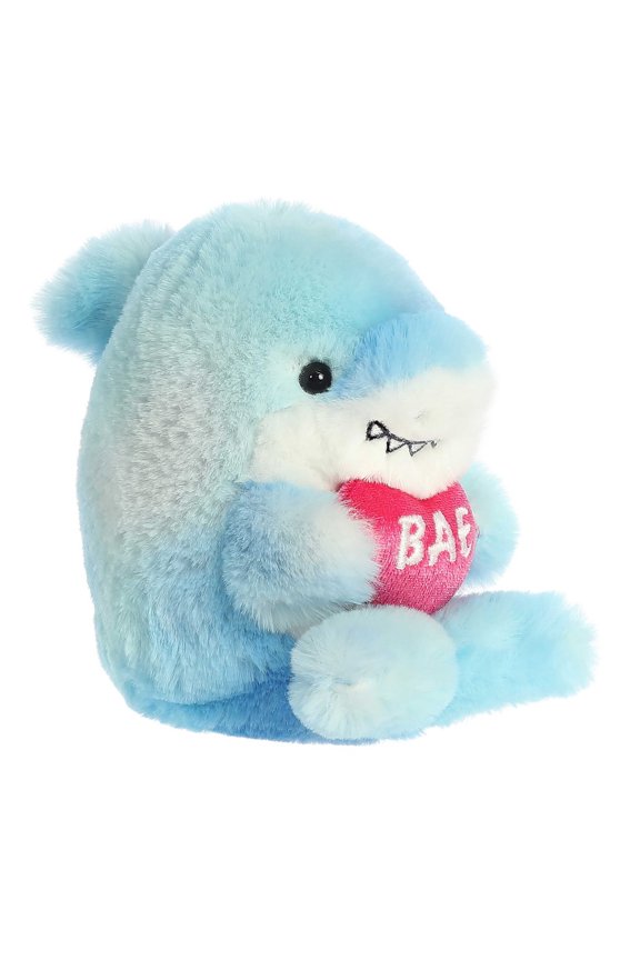 - Mini Blue Rolly Pet - 5.5" Bae Shark - Lovely Stuffed Animal