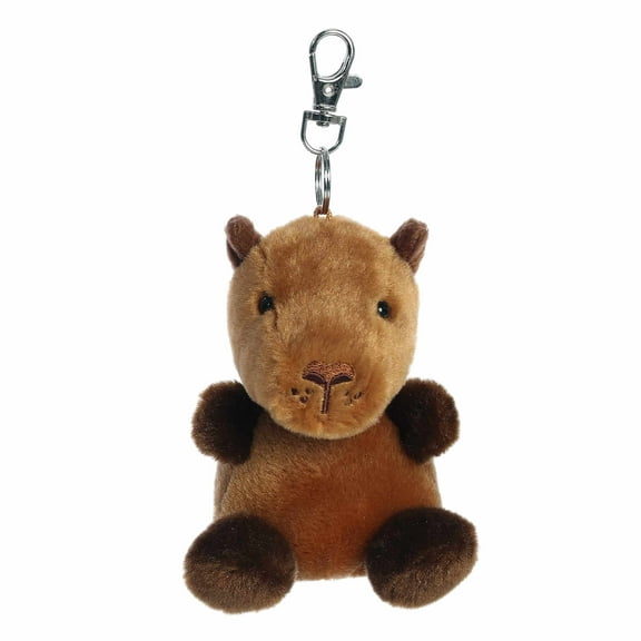 Aurora - Mini Brown Adorable Clip-On - 4" Sid Capybara - Palm Pals