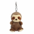 thumbnail image 1 of Aurora - Mini Brown Adorable Clip-On - 4" Slomo Sloth - Palm Pals, 1 of 4