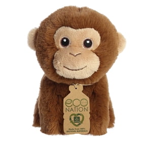 Aurora - Mini Brown Eco Nation - 5" Mini Monkey - Responsibly Made Stuffed Animal