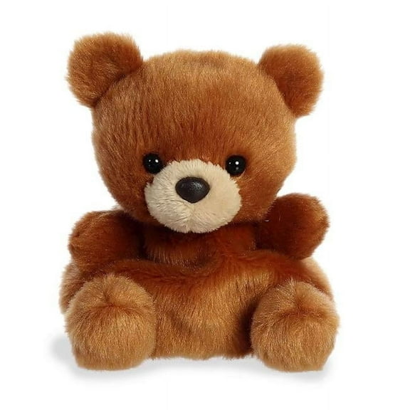 Aurora - Mini Brown Palm Pals - 4.5" Artie Bear - Adorable Stuffed Animal