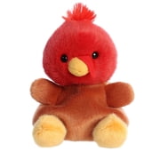 Aurora - Mini Brown Palm Pals - 4" Aspen Turkey - Adorable Stuffed Animal