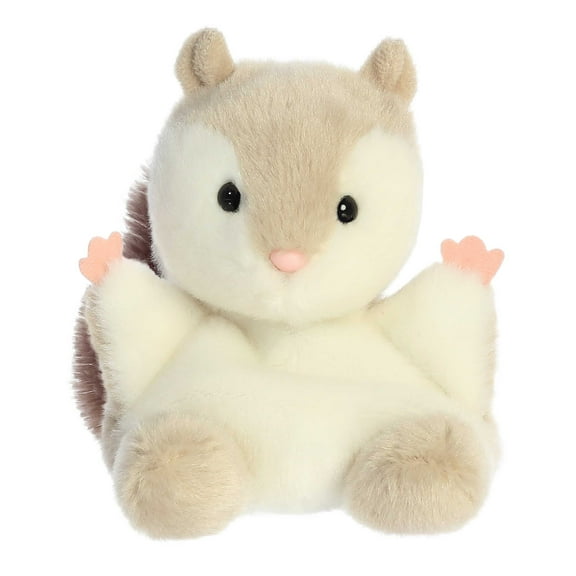 Aurora - Mini Brown Palm Pals - 4.5" Flaps Flying Squirrel - Adorable Stuffed Animal