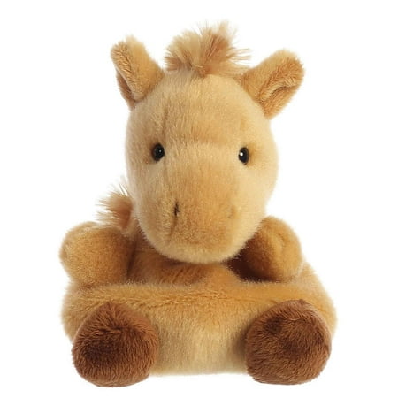 Aurora - Mini Brown Palm Pals - 4.5" Gallop Pony - Adorable Stuffed Animal