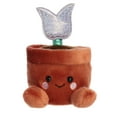 thumbnail image 1 of Aurora - Mini Brown Palm Pals - 5" Holland Potted Tulip - Adorable Stuffed Animal, 1 of 4