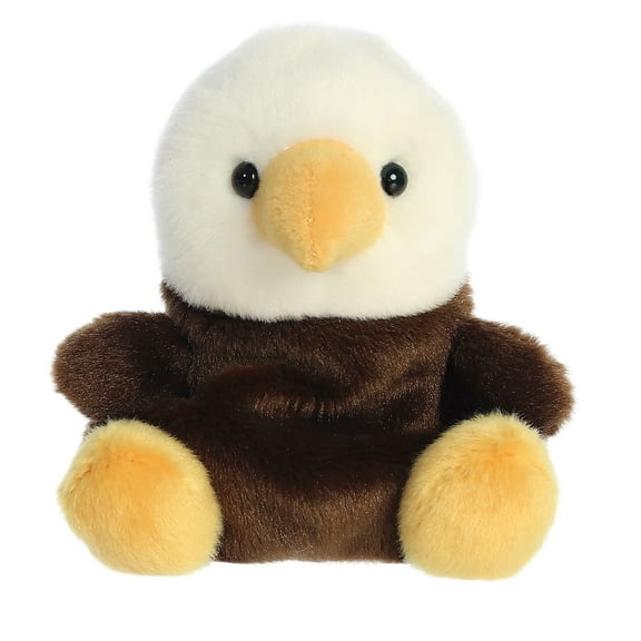 Aurora - Mini Brown Palm Pals - 5" Murphy Bald Eagle - Adorable Stuffed Animal