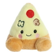 Aurora - Mini Brown Palm Pals - 4" Peppa Pizza Slice - Adorable Stuffed Animal