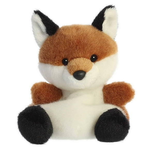 Aurora - Mini Brown Palm Pals - 4.5" Sly Fox - Adorable Stuffed Animal