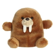 Aurora - Mini Brown Palm Pals - 5.5" Waldo Walrus - Adorable Stuffed Animal