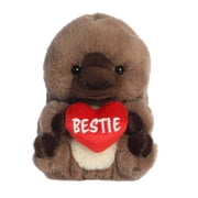 Aurora - Mini Brown Playful Stuffed Animal - 5 Bestie Platypus - Rolly Pet