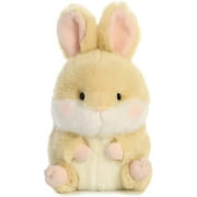Aurora - Mini Brown Rolly Pet - 5 Lively Bunny - Playful Stuffed Animal
