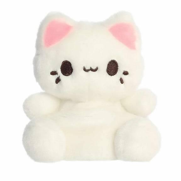 Aurora - Mini Custard Enchanting Stuffed Animal - 5" Meowchi Palm Pals - Tasty Peach