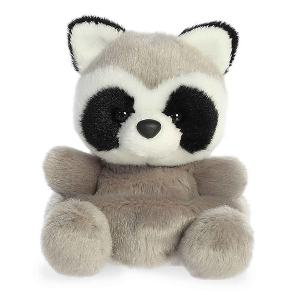Aurora - Mini Gray Palm Pals - 5" Rascal Raccoon - Adorable Stuffed Animal