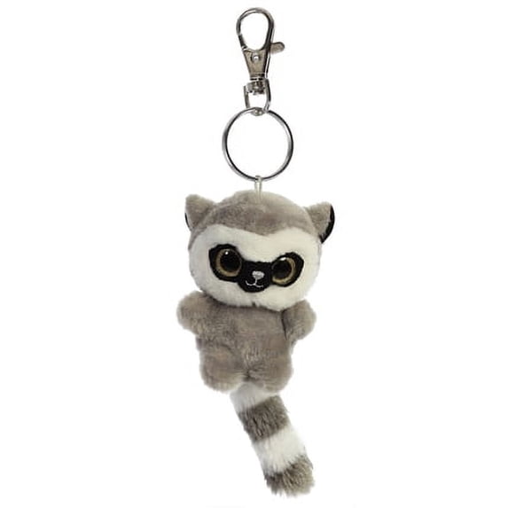 Aurora - Mini Gray Yoohoo - 3.5" Lemmee - Vibrant Stuffed Animal