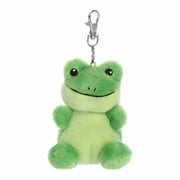 Aurora - Mini Green Adorable Clip-On - 4" Ribbits Frog - Palm Pals
