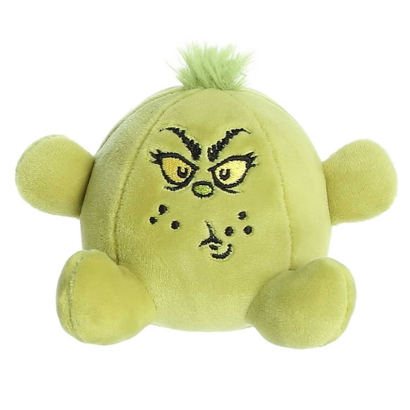 Aurora - Mini Green Dr. Seuss - Stress Ball Grinch 3.5" Stink Stank Stunk - Whimsical Stuffed Animal