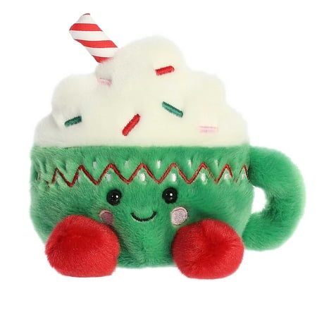 Aurora - Mini Green Palm Pals - 5.5" Candace Hot Cocoa - Festive Stuffed Animal