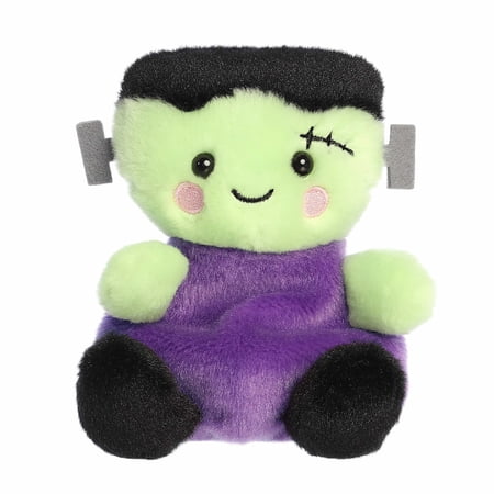 Aurora - Mini Green Spooky Stuffed Animal - 5" Bolts Frankenstein - Palm Pals