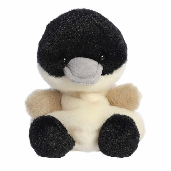Aurora - Mini Multicolor Adorable Stuffed Animal - 5" Alberta Canadian Goose - Palm Pals
