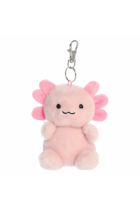 - Mini Pink Adorable Clip-On - 4" Ax Axolotl - Palm Pals