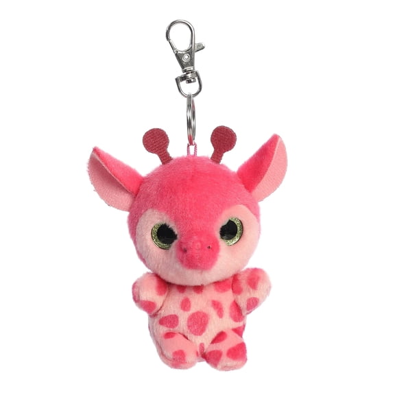 Aurora - Mini Pink Yoohoo - 3.5" Gina - Vibrant Stuffed Animal