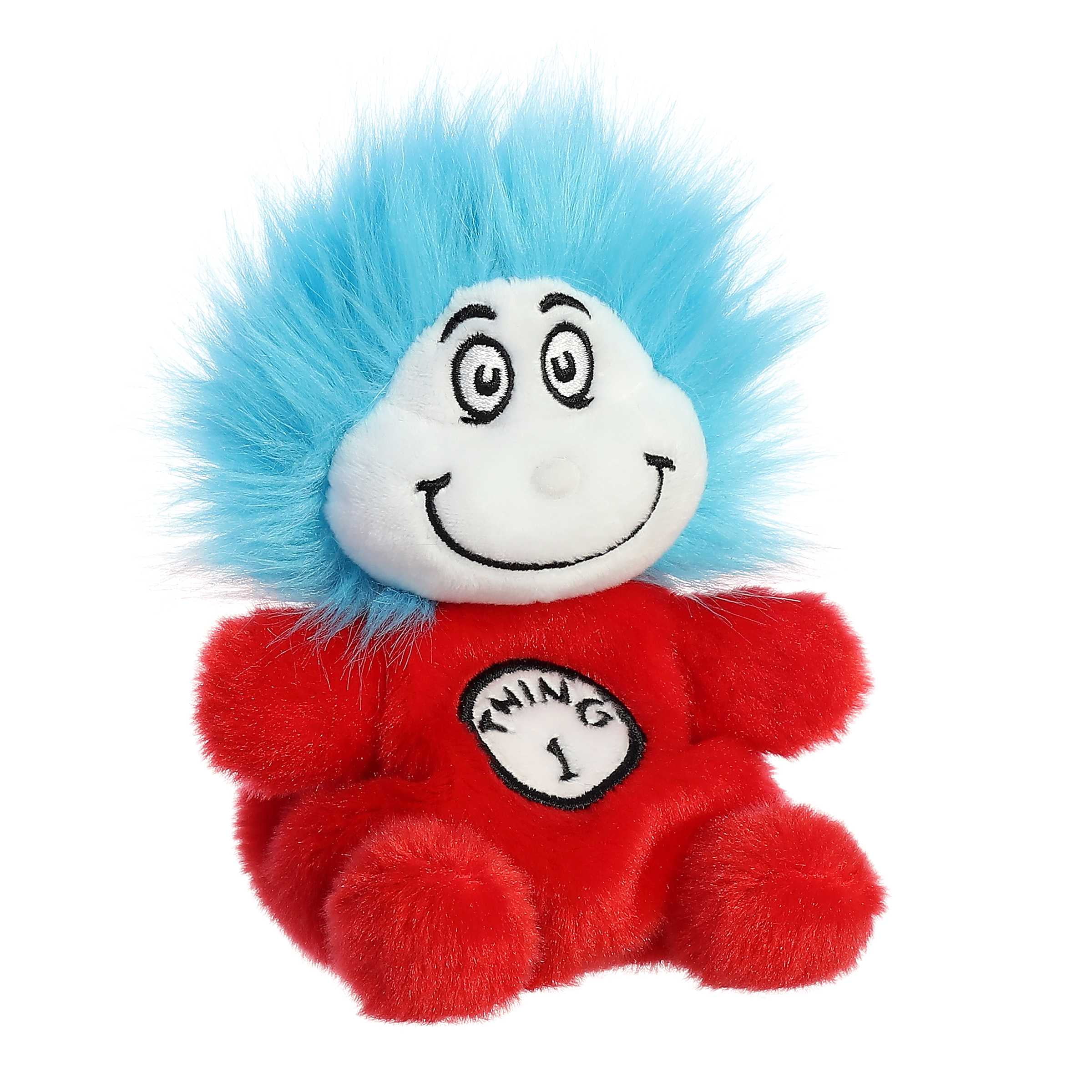 Aurora - Mini Red Dr. Seuss - Palm Pals 5" Thing 1 - Whimsical Stuffed ...
