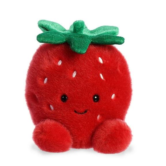 Aurora - Mini Red Palm Pals - 4.5" Juicy Strawberry - Adorable Stuffed Animal