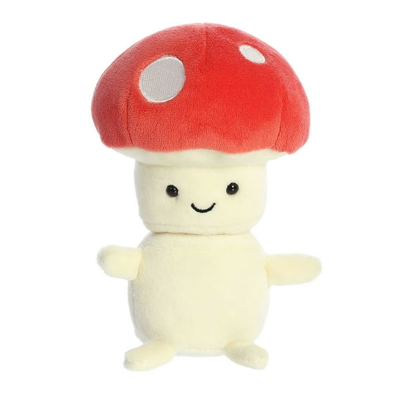 Aurora - Mini Red Spring - Land Of Lils 5" Mushroom - Vibrant Stuffed Animal