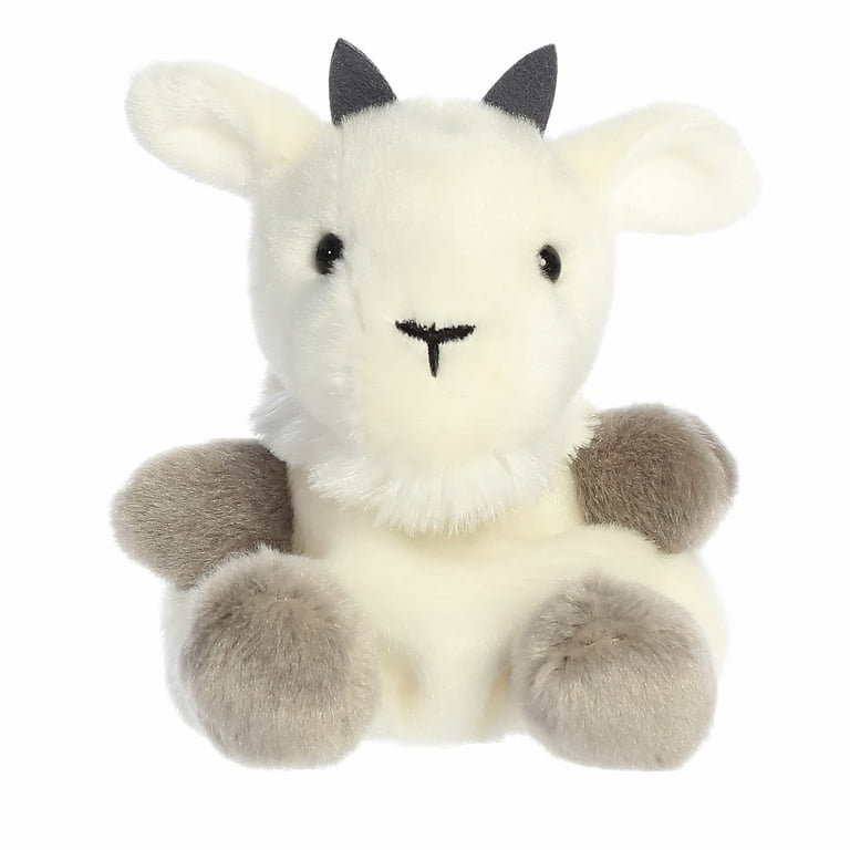 Aurora, Mini White Stuffed Animal, 5