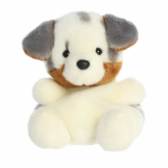 Aurora - Mini White Adorable Stuffed Animal - 5" Sydney Aussie - Palm Pals