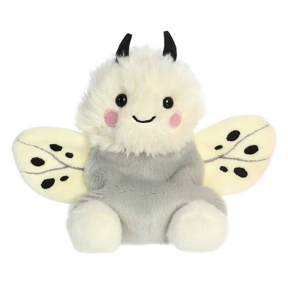 Aurora - Mini White Palm Pals - 5.5" Astra Moth - Adorable Stuffed Animal