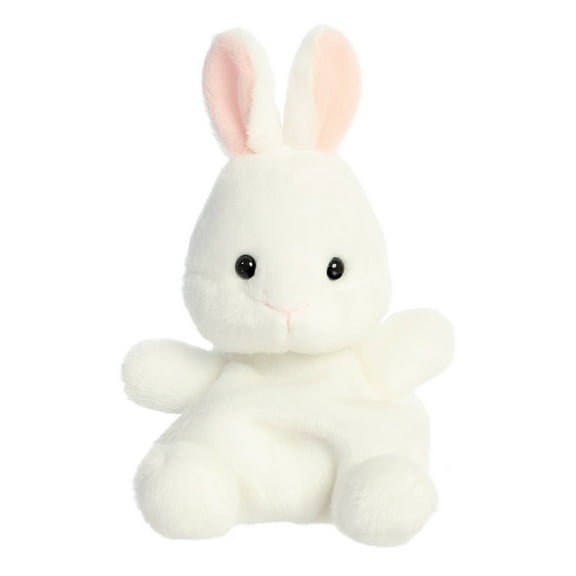 Aurora - Mini White Palm Pals - 4.5" Cottontail Bunny - Adorable Stuffed Animal