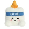thumbnail image 1 of Aurora - Mini White Palm Pals - 5" Gooey Glue - Adorable Stuffed Animal, 1 of 5