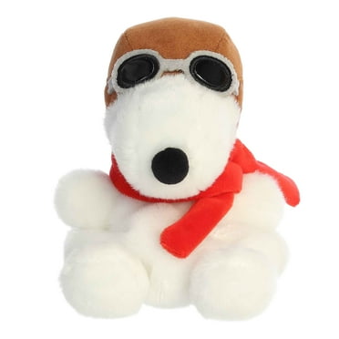 Aurora - Mini White Peanuts - Palm Pals 5" Flying Ace - Timeless Stuffed Animal