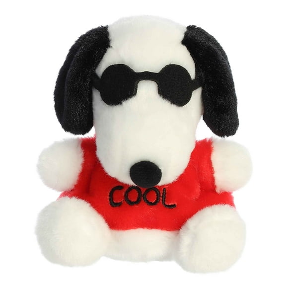 Aurora - Mini White Peanuts - Palm Pals 5" Joe Cool - Adorable Stuffed Animal