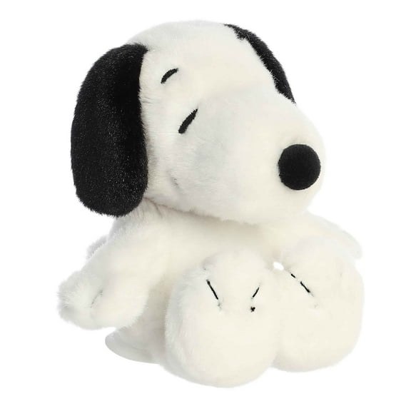Aurora - Mini White Peanuts - Shoulderkins 4.5" Snoopy - Adorable Stuffed Animal