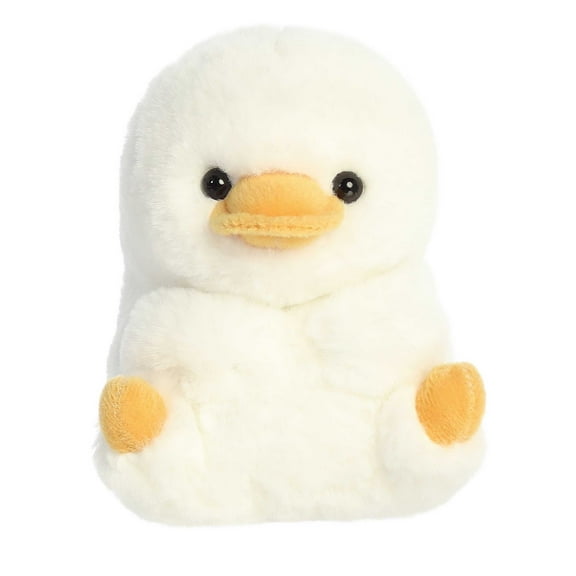 Aurora - Mini White Rolly Pet - 5" Delight Duck - Playful Stuffed Animal