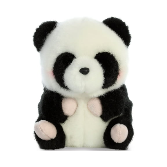 Aurora - Mini White Rolly Pet - 4" Precious Panda - Playful Stuffed Animal
