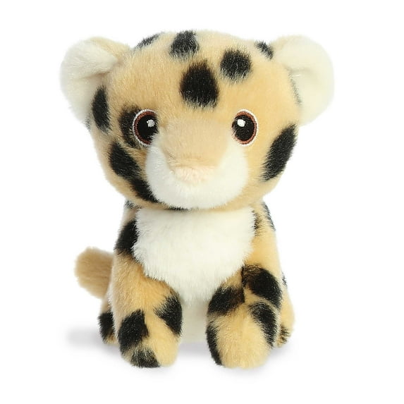 Aurora - Mini Yellow Eco Nation - 4.5" Mini Cheetah - Responsibly Made Stuffed Animal