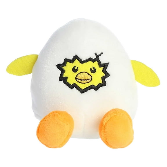 Aurora - Mini Yellow Eggspressions - 4" Crack Me Up - Punny Stuffed Animal