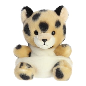 Aurora - Mini Yellow Palm Pals - 5" Chutney Cheetah - Adorable Stuffed Animal