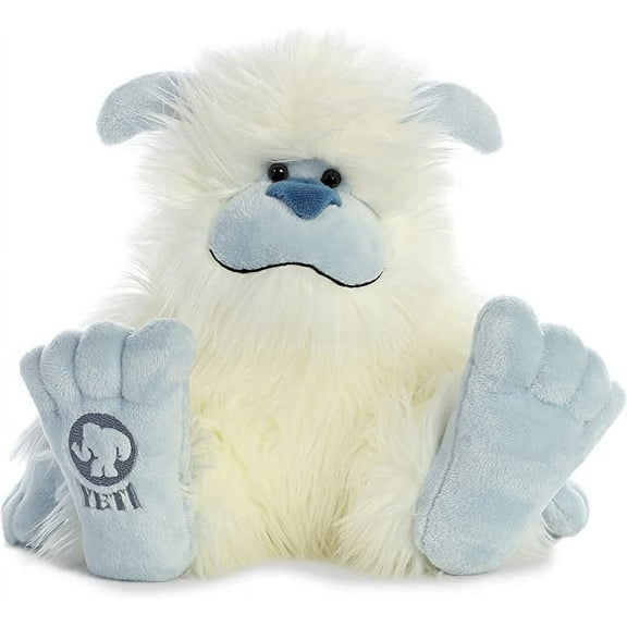 Aurora Mysterious Fantasy Yeti Stuffed Animal - Mythical Charm - Imaginative Adventures - White 12.5 Inches