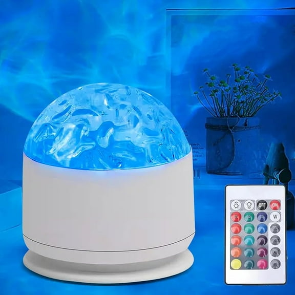 Aurora Night Light Projector, Northern Light Projector, 16 Colors Galaxy Ceiling Lamp Mood Ambient Lighting for Bedroom, Rechargeable, Remote Control