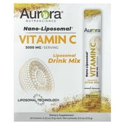 Aurora Nutrascience Nano-Liposomal  Vitamin C, 3,000 mg, 30 Packets, 0.32 oz 9 g Each