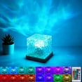 Aurora Ocean Wave Lights Projector Corded,16 Colors Changing Light ...