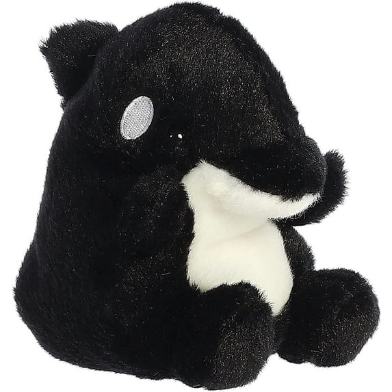 Aurora Adorable Palm Pals Plush - Juneau Orca, 5"