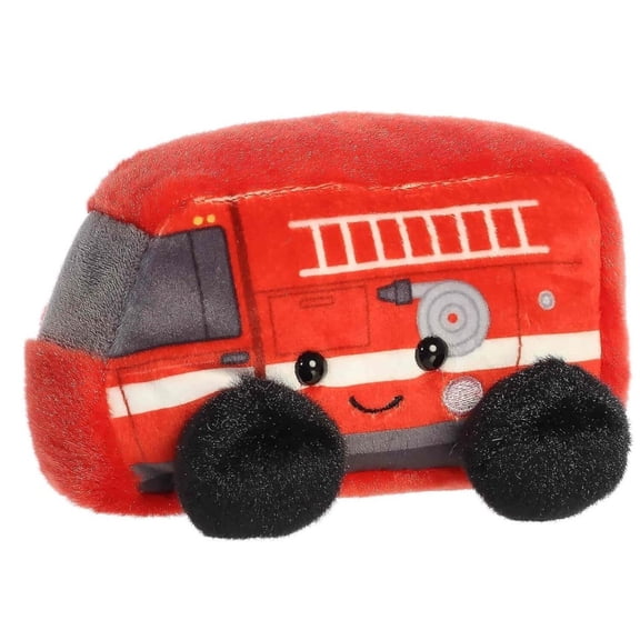 Aurora Palm Pals Rescue Firetruck 5-Inch Stuffed Animal Plush