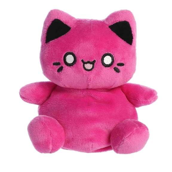 Aurora Palm Pals Tasty Peach Cosmic Purple Meowchi 5 Inch Stuffed Animal Toy # Licensed